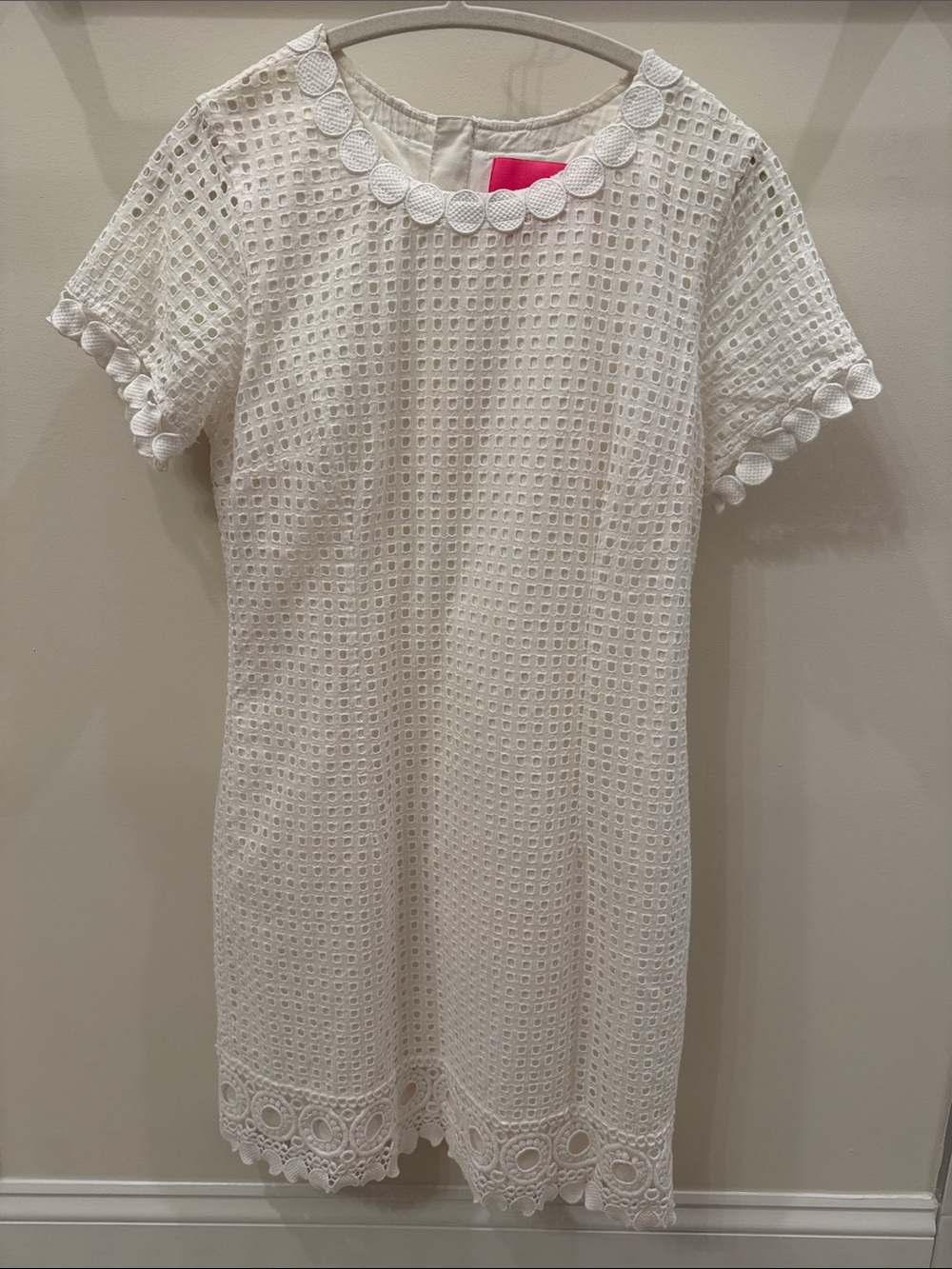 Lilly Pulitzer White Eyelet Mini Dress